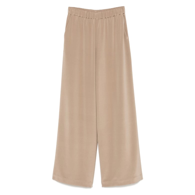 trousers bonn silk brown by Selfnex