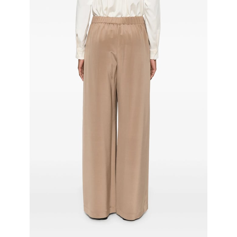 trousers bonn silk brown by Selfnex