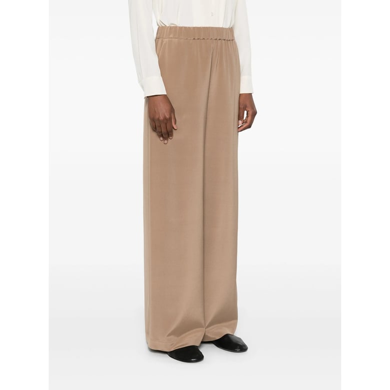 trousers bonn silk brown by Selfnex