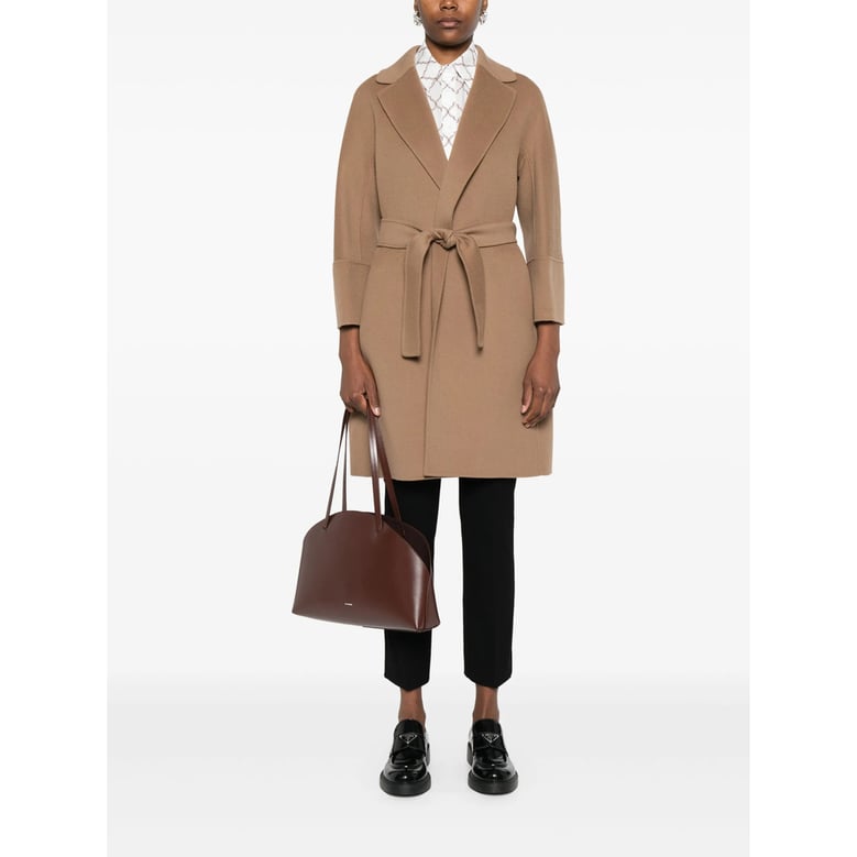 wool coat arona brown by Selfnex