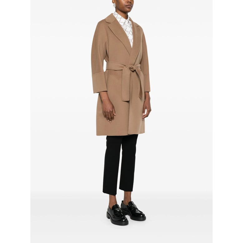 wool coat arona brown by Selfnex