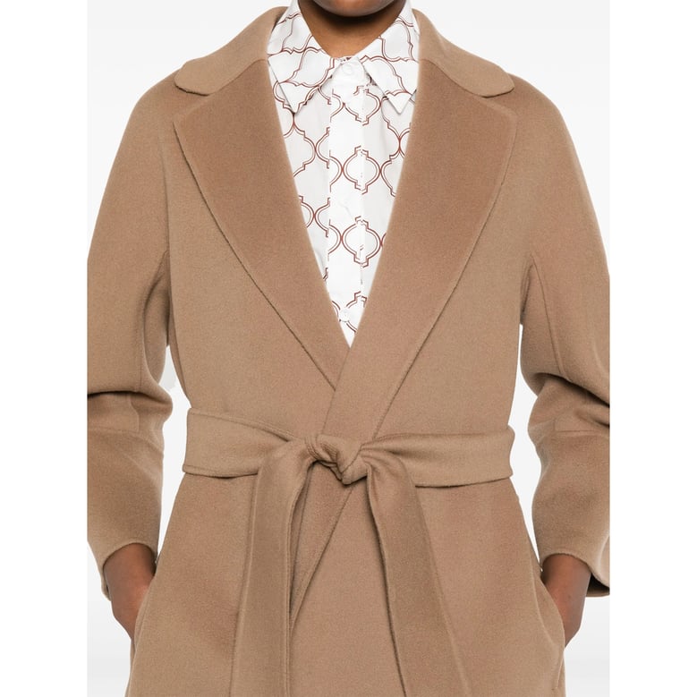 wool coat arona brown by Selfnex