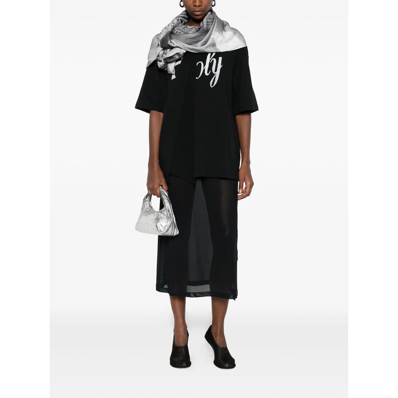 ann demeulemeester graphic t-shirt by Selfnex