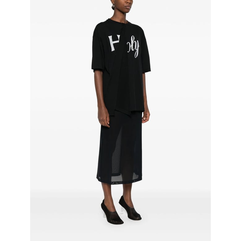 ann demeulemeester graphic t-shirt by Selfnex