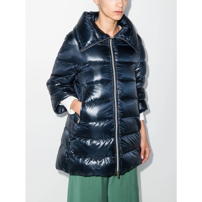 puffer jacket blue by Selfnex