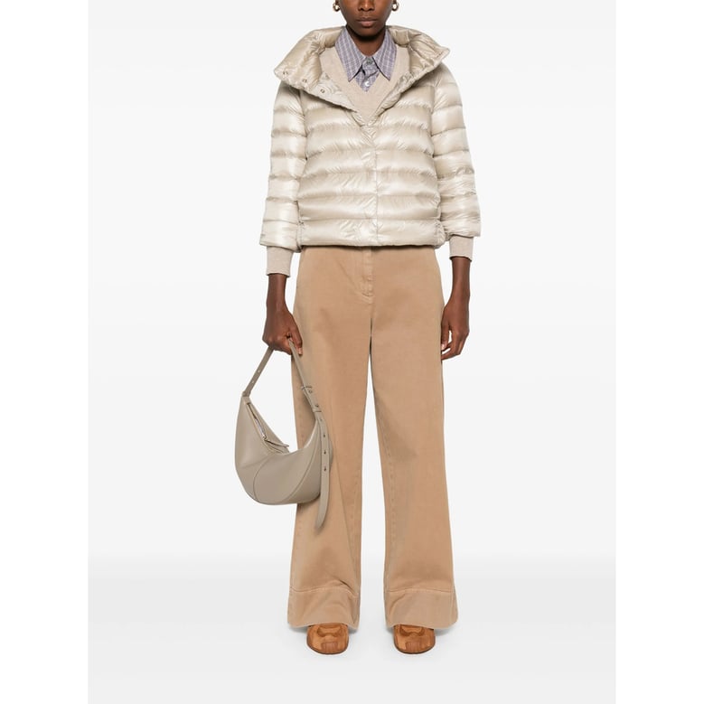 down puffer jacket neutrals by Selfnex