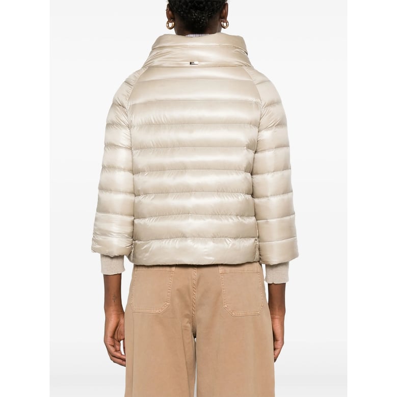 down puffer jacket neutrals by Selfnex