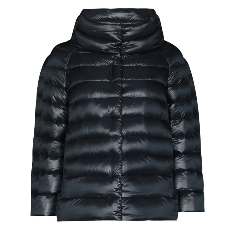 padded jacket navy blue by Selfnex