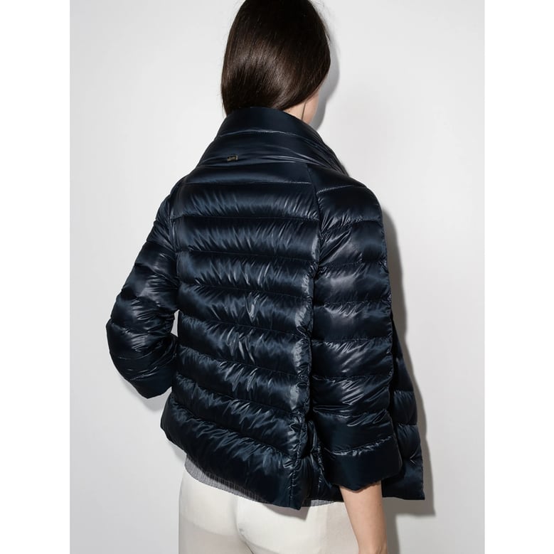padded jacket navy blue by Selfnex