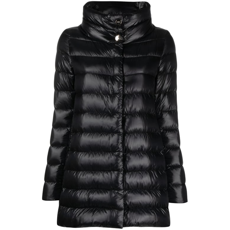 puffer jacket black by Selfnex