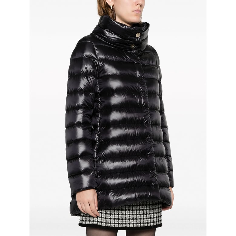 puffer jacket black by Selfnex