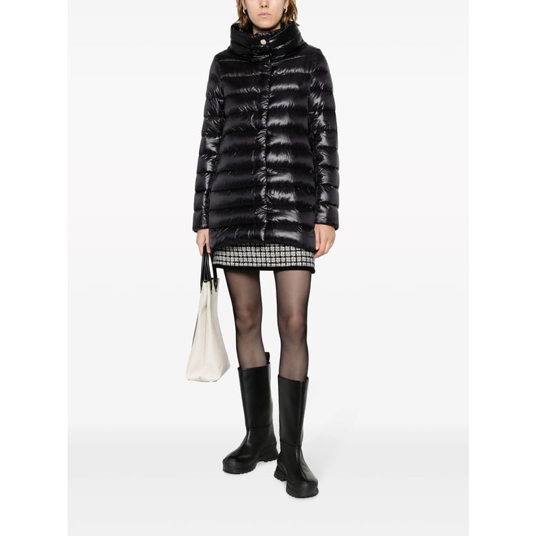 puffer jacket black by Selfnex
