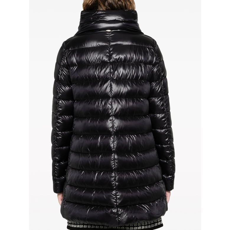 puffer jacket black by Selfnex