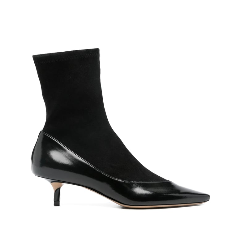 pointed-toe stiletto boots by Selfnex