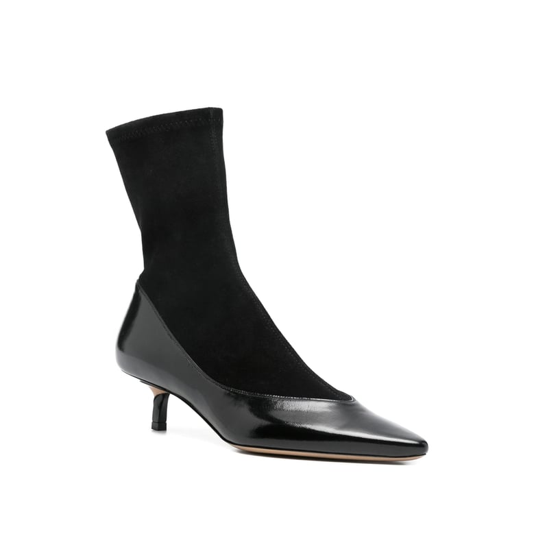 pointed-toe stiletto boots by Selfnex