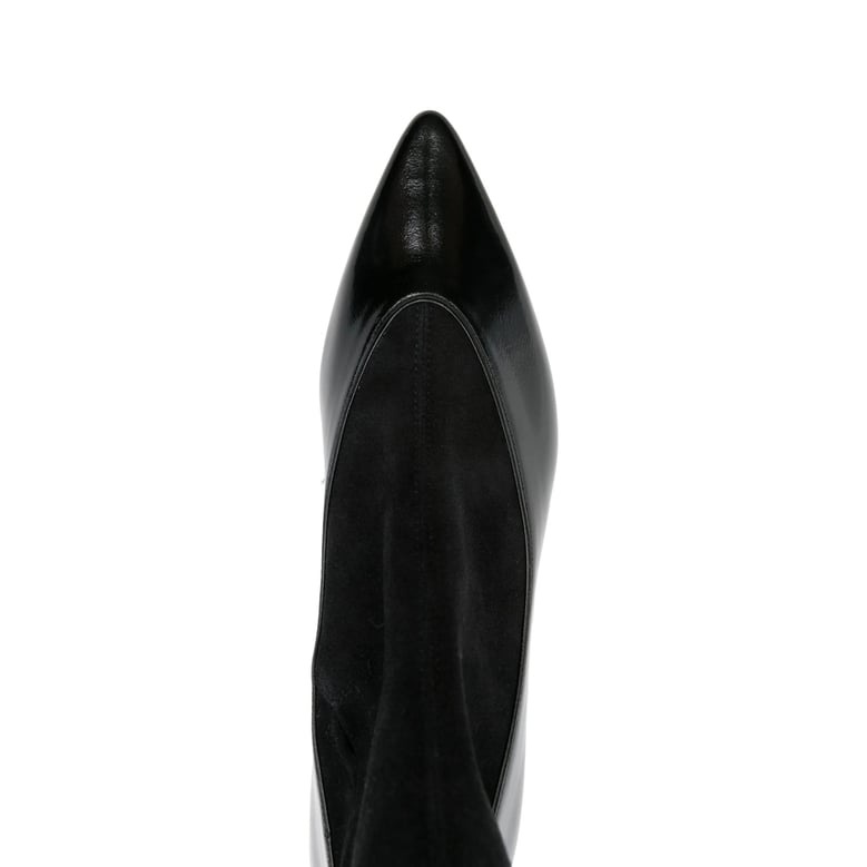 pointed-toe stiletto boots by Selfnex