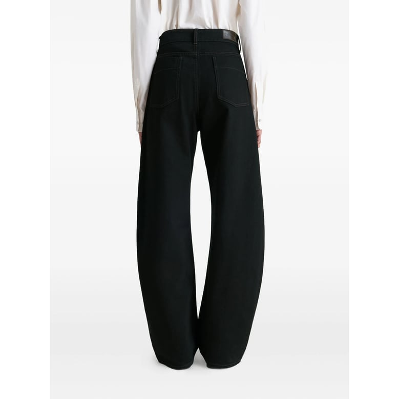 wide-leg jeans black by Selfnex
