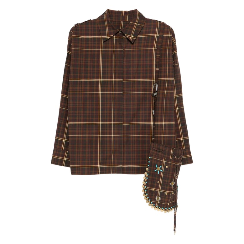 shirt athelia brown/green by Selfnex