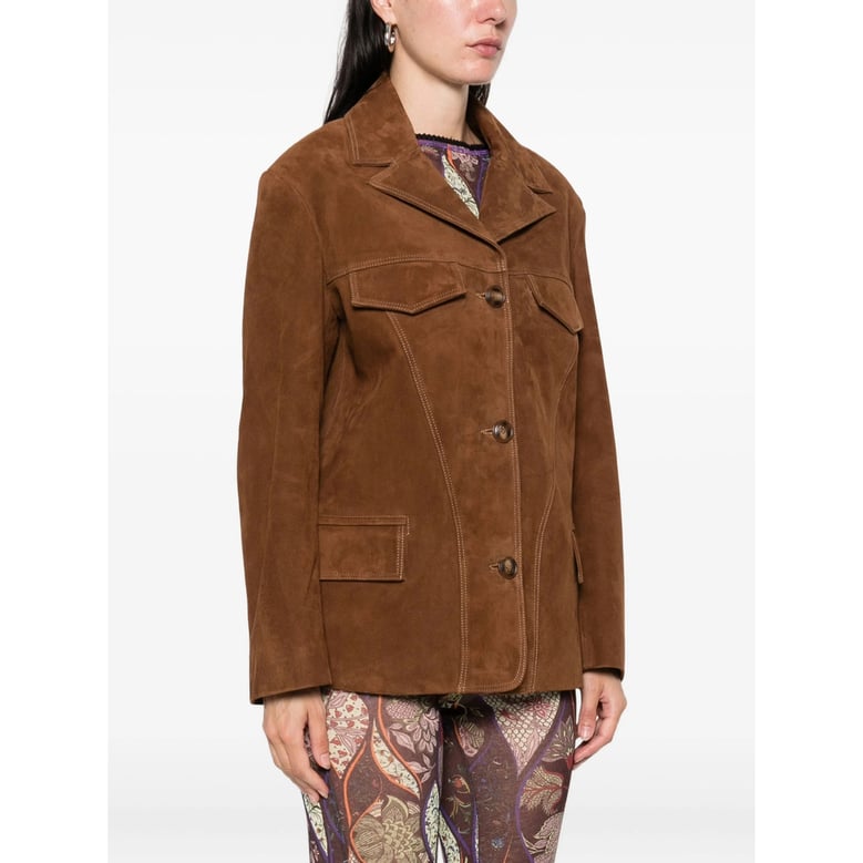 siedres brown outerwear by Selfnex