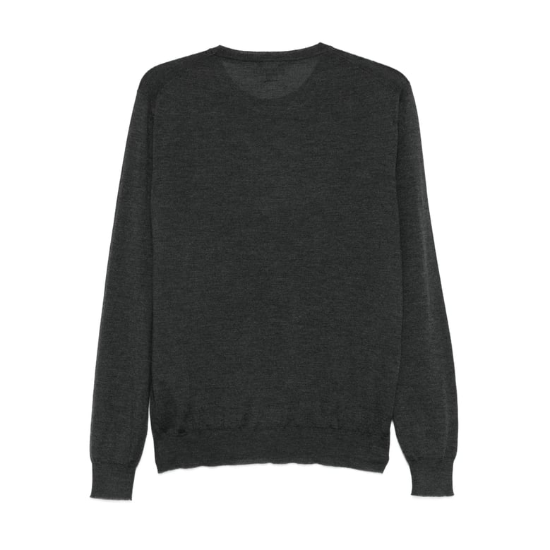 dark grey cashmere-silk sweater by Selfnex