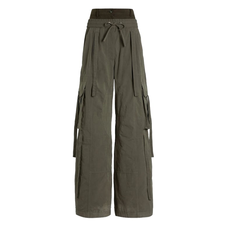 cargo trousers green by Selfnex
