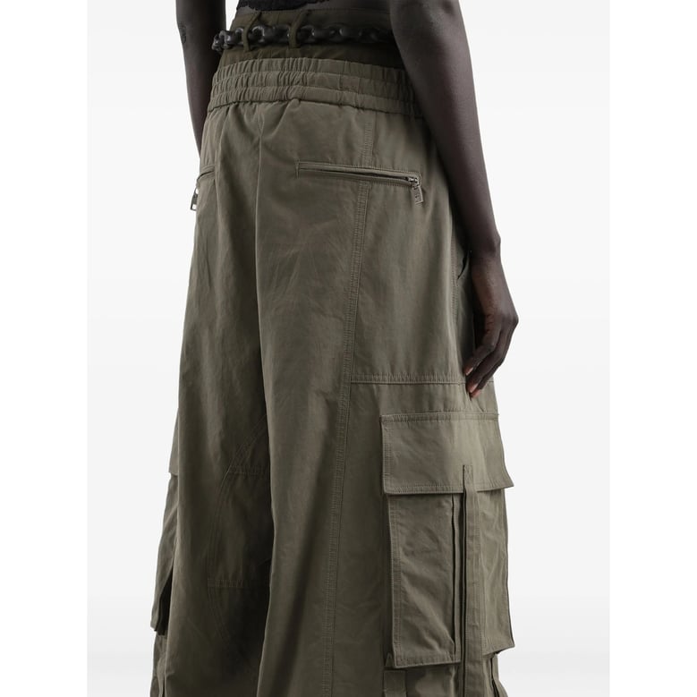 cargo trousers green by Selfnex