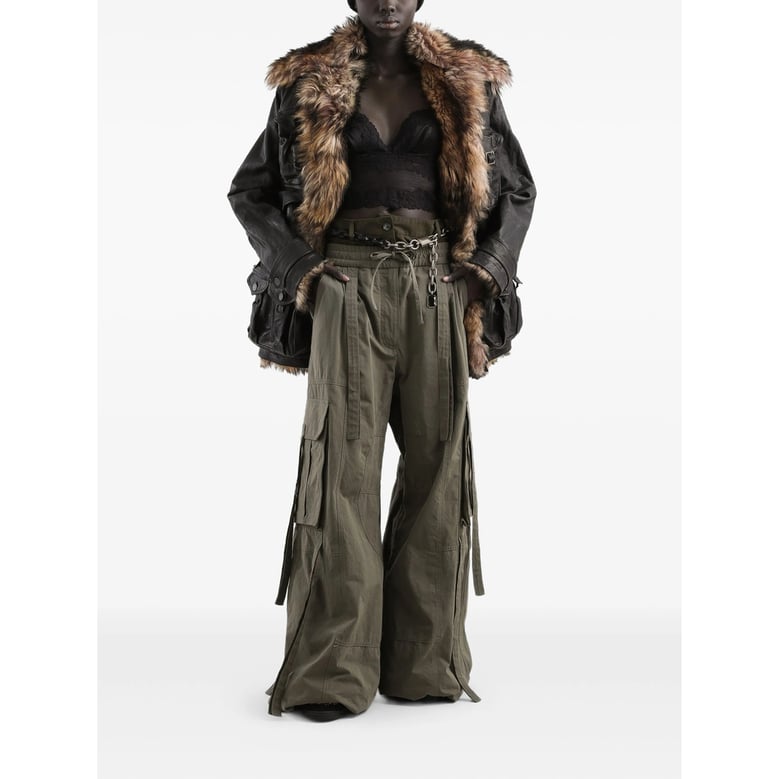 cargo trousers green by Selfnex