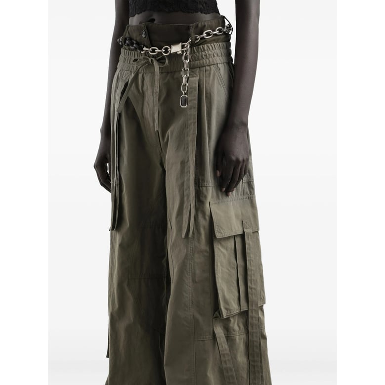 cargo trousers green by Selfnex