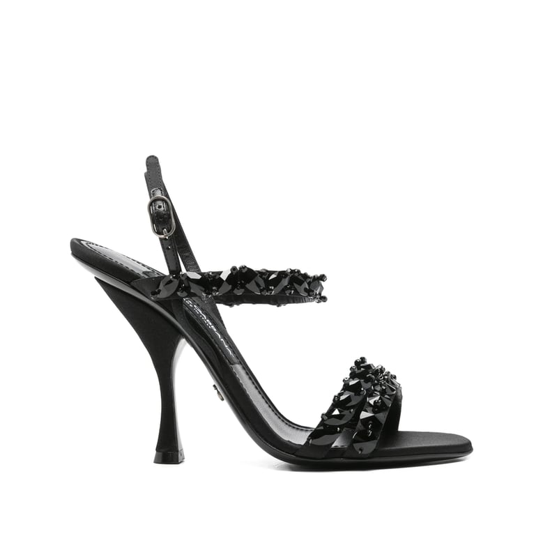 shoes black keira 2.0 rhinestone by Selfnex