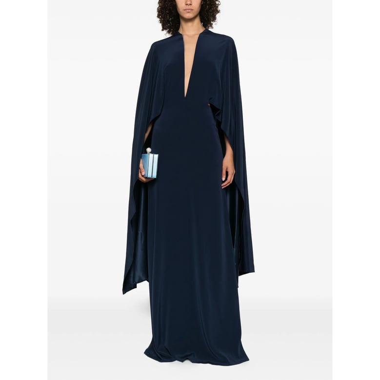 stephane rolland v-neck maxi dress by Selfnex