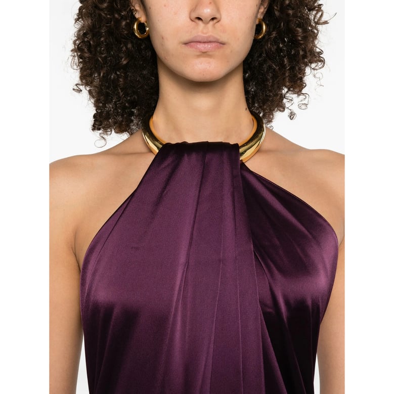 stephane rolland halter neck maxi dress by Selfnex