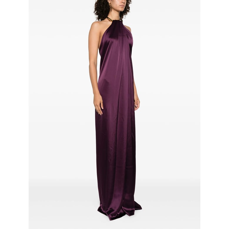 stephane rolland halter neck maxi dress by Selfnex