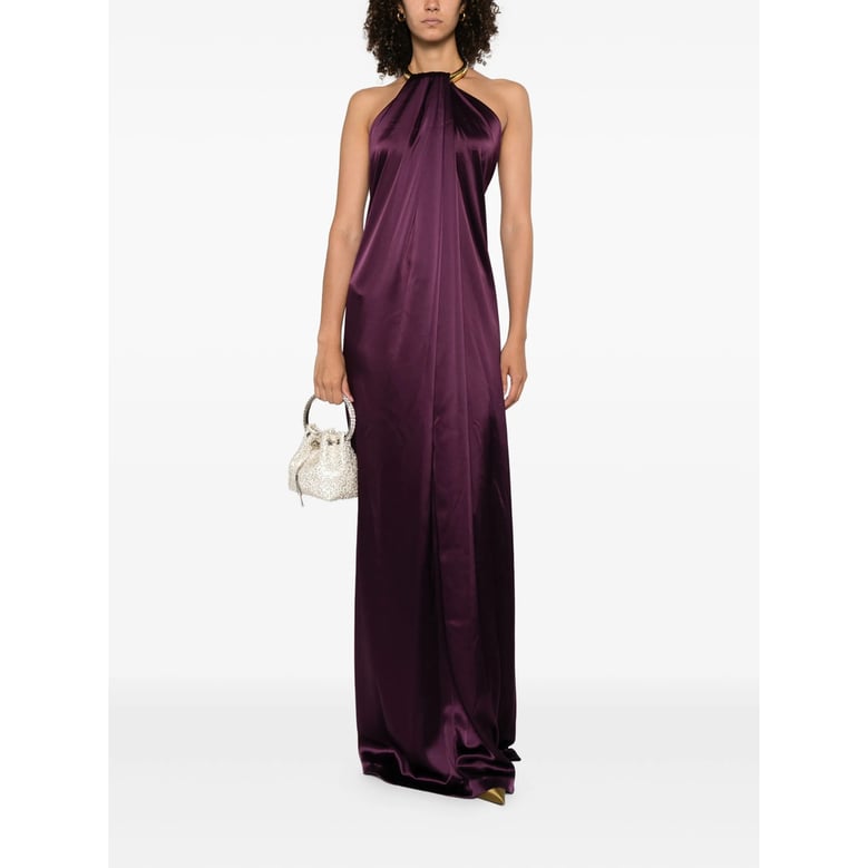 stephane rolland halter neck maxi dress by Selfnex