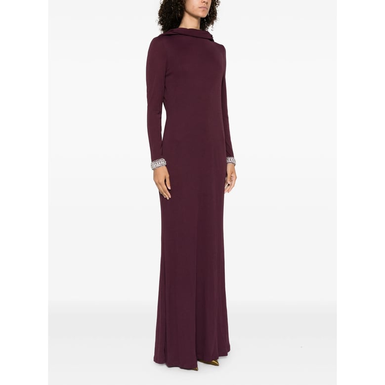 stephane rolland long dress with crystal embellishments by Selfnex