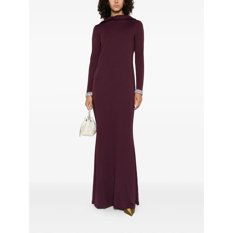 stephane rolland long dress with crystal embellishments by Selfnex