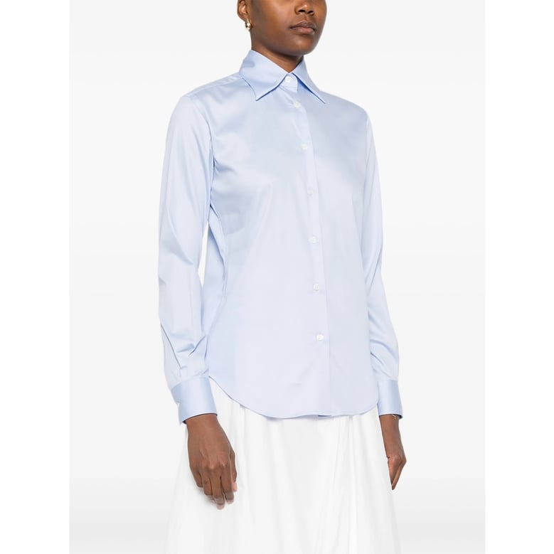 light blue long sleeve shirt by Selfnex