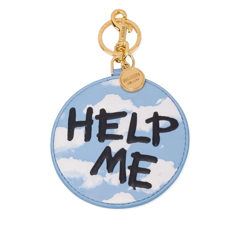 moschino blue keyring by Selfnex