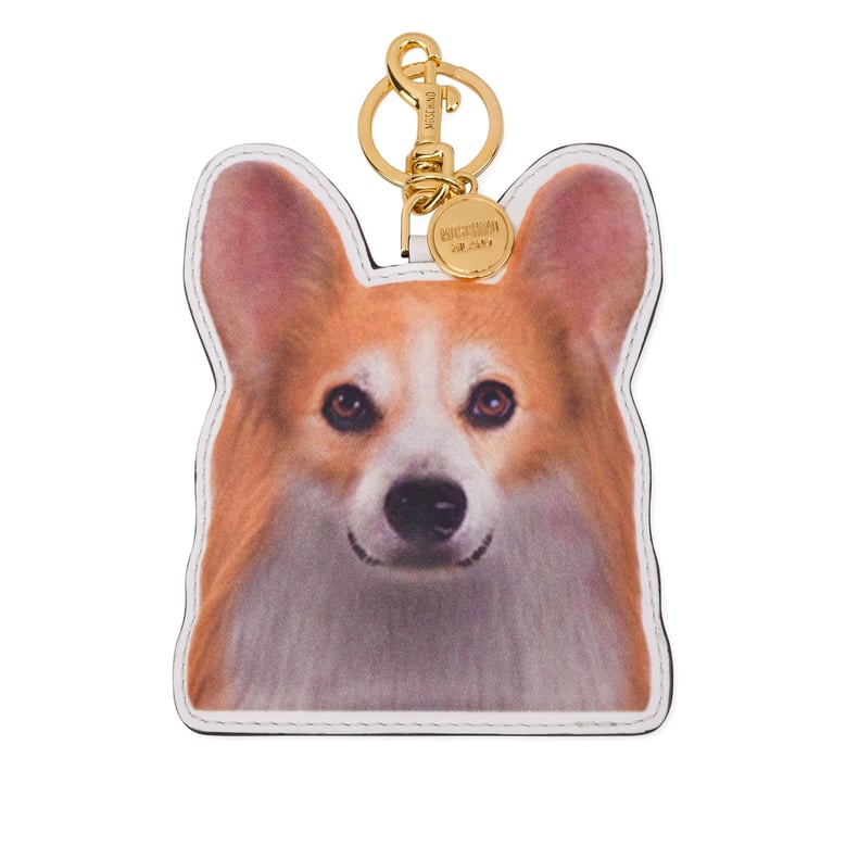 moschino keyring in orange by Selfnex