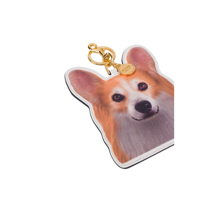 moschino keyring in orange by Selfnex