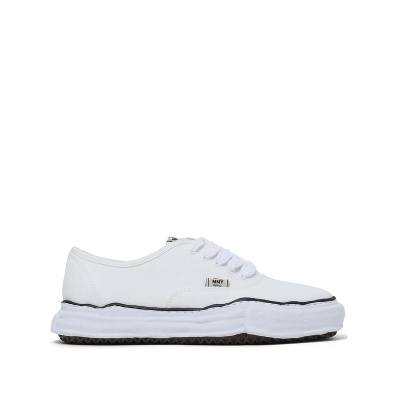 sneakers white cotton by Selfnex