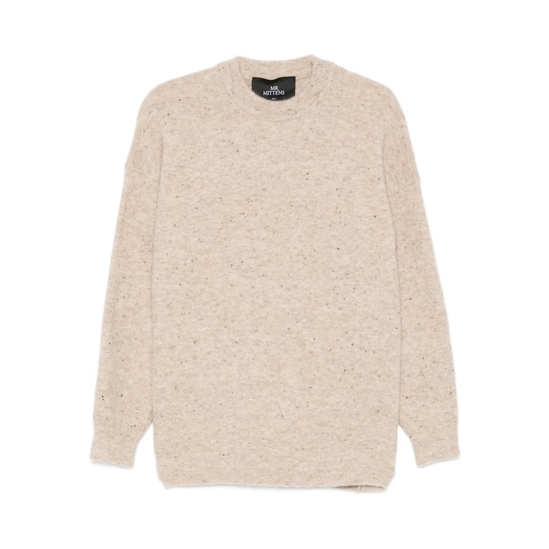 mr mittens beige sweater by Selfnex