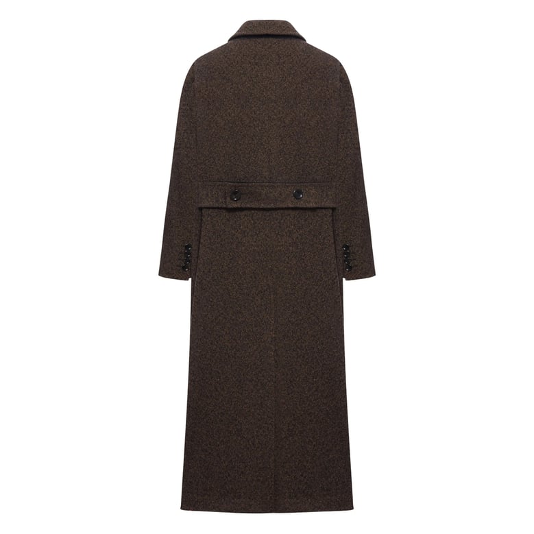 wool coat brown by Selfnex