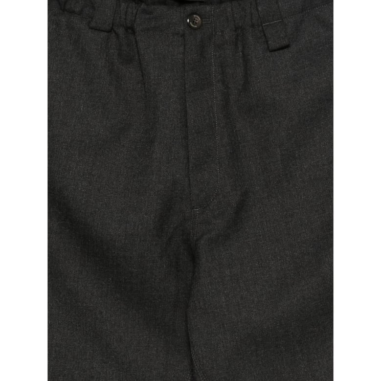 black straight trousers by Selfnex