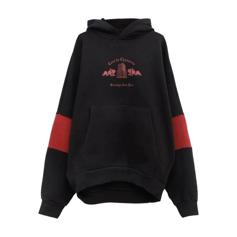 willy chavarria two-tone sweatshirt by Selfnex