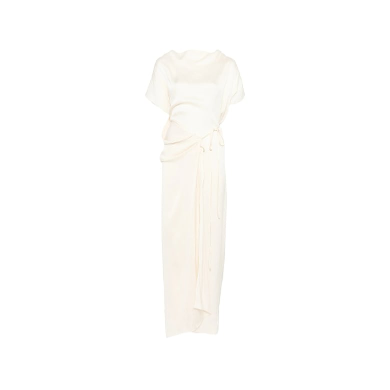 asymmetric hem dress by Selfnex