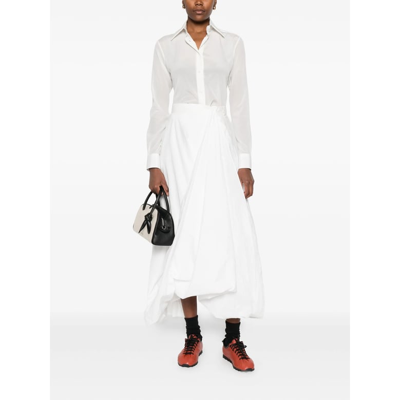 white elegant shirt by Selfnex