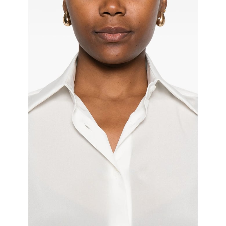 white elegant shirt by Selfnex