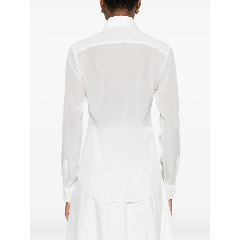 white elegant shirt by Selfnex