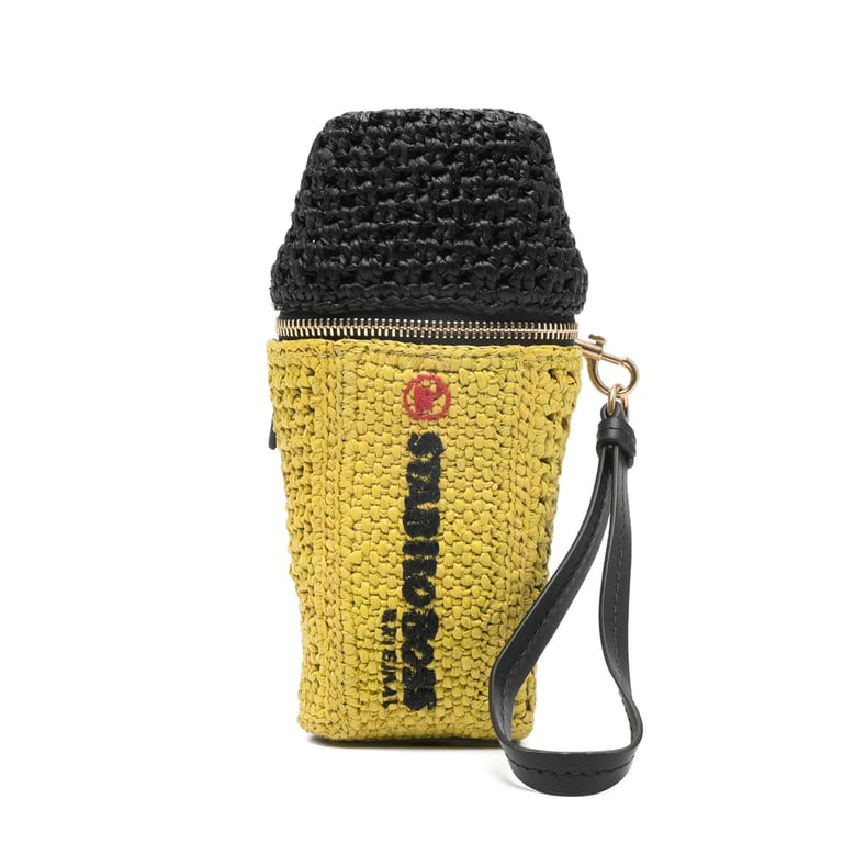 woven design small leather goods by Selfnex
