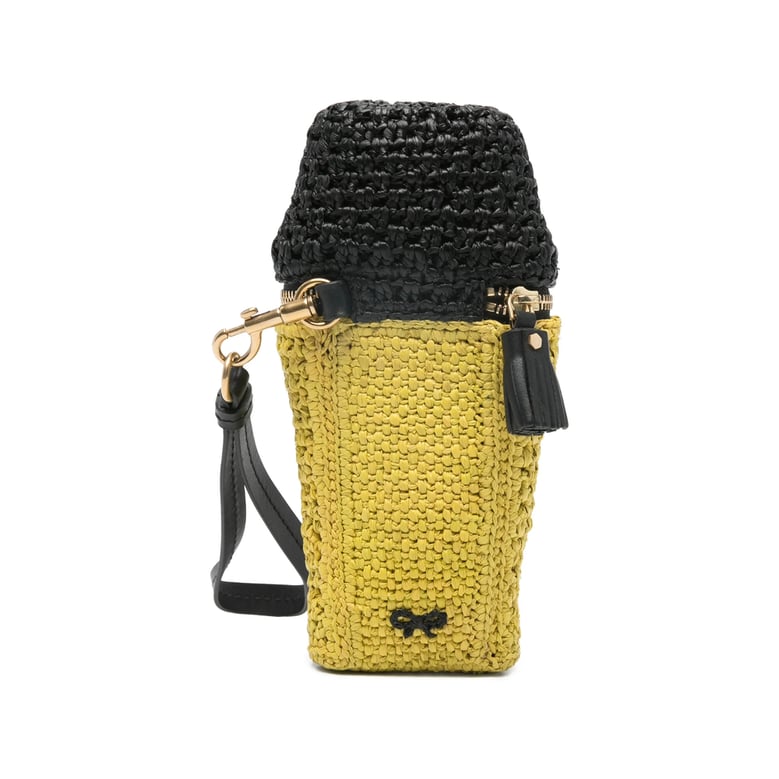 woven design small leather goods by Selfnex